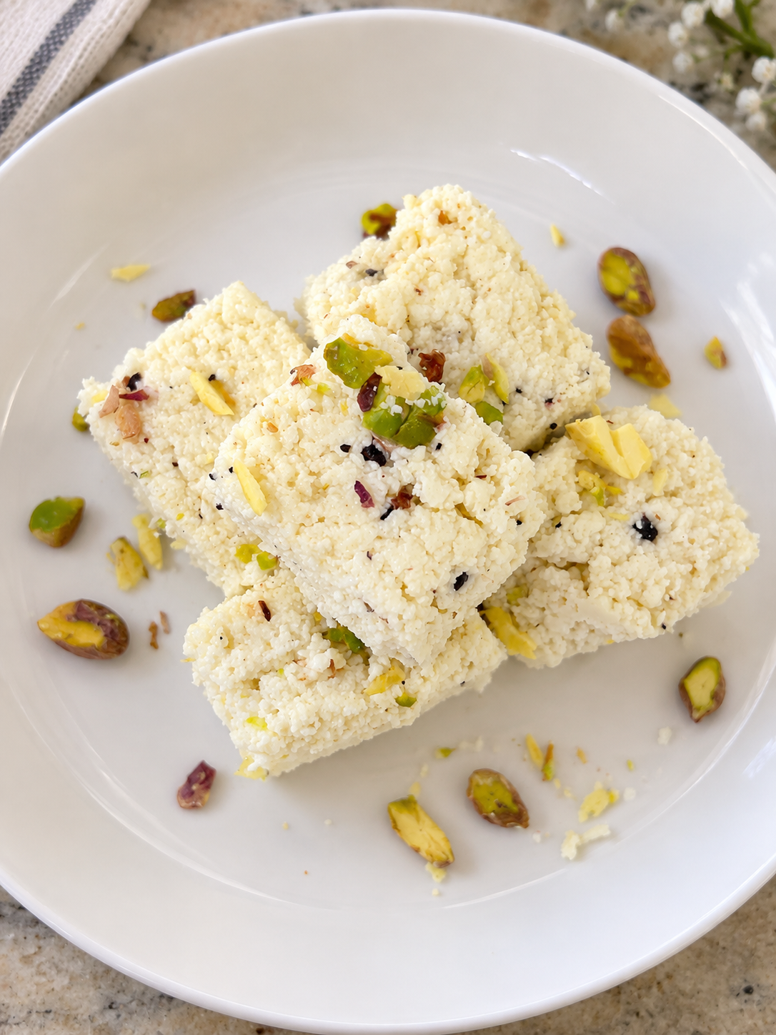 Easy Kalakand Recipe with Fresh Paneer