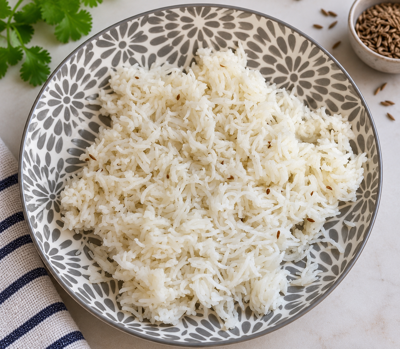 Easy Jeera Rice Recipe | Fluffy Cumin Rice