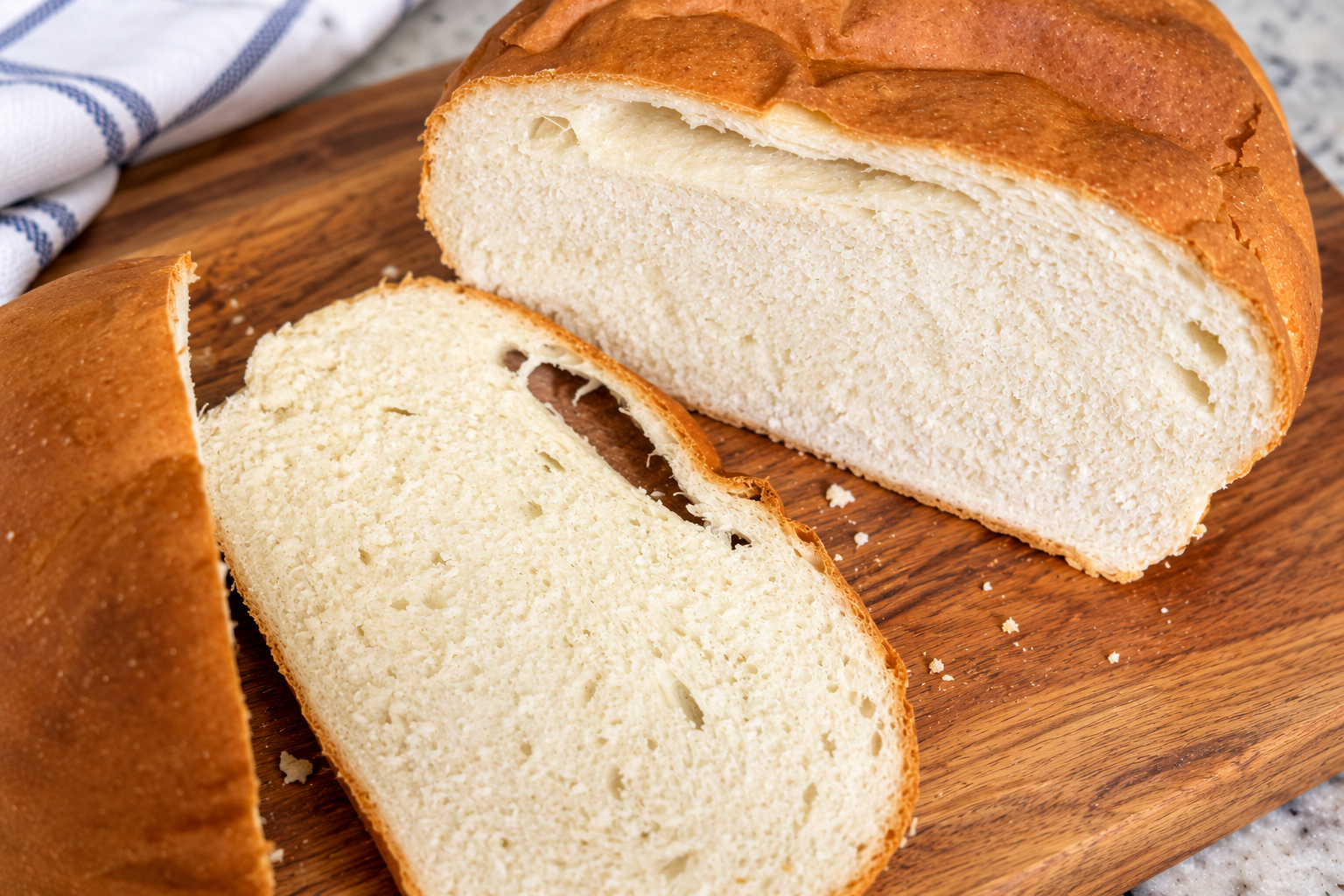 Easy Homemade Bread Recipe (Soft & Eggless)